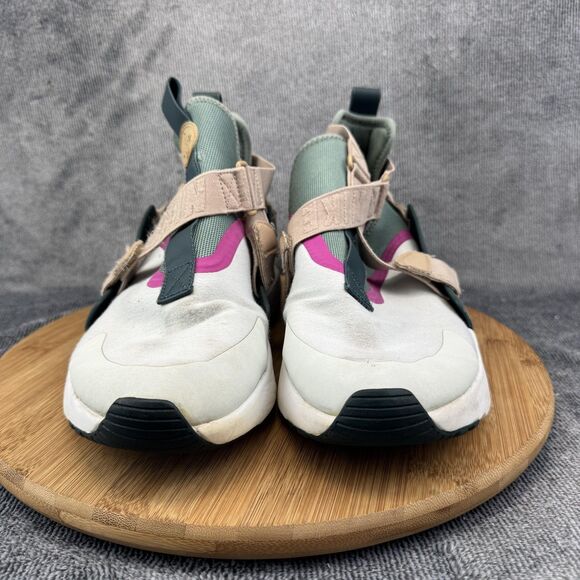 Nike Air Huarache City Shoes Womens Size 11 Green Pink Strap Sneaker AH6787-005 - Picture 2 of 11